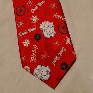 Mens Coca Cola Coke Red Tie NWT